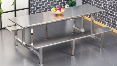 8人不锈钢餐桌结实耐用的原因
